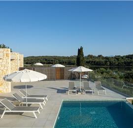 3 bedroom villa with pool & seaview, near Acharavi, sleeps 6